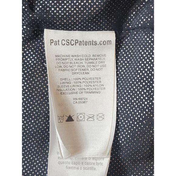 Columbia Omni Heat Long Puffer Coat Womens Small Hooded Winter Jacket Parka - Picture 14 of 16